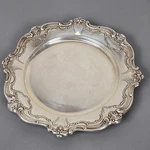 Vintage Gorham Sterling Silver Chantilly Duchess Ornate Serving Plate 6" 101G. Fixed Price $499.95.
