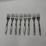Set Of International Silver Stainless Tradewinds Jamaica Salad Forks 6 3/8". Fixed Price $18.99.