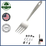 Dishwasher Safe Stainless Steel Fork Serving At Thanksgiving And Christmas. Fixed Price $8.80.