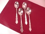 Set Of 4 Baker Hart Stuart Stainless BST2 Place Oval Soup Spoons 7 1/2". Fixed Price $16.79.
