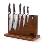 Hoshanho 5PCS Japanese Knife Kitchen Knives Set With Magnetic Block Holder. Fixed Price $128.98.