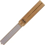 Eze-lap 520 Eze-fold Diamond Sharpener With Gold Handle (fine/coarse). Fixed Price $49.35.