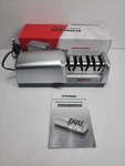 Blackbadge BKS020 Professional Electric Knife Sharpener For Kitchen Knives. Fixed Price $72.25.
