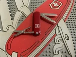 Victorinox Army Knife Red Swisslite 58MM History Channel Logo Very Clean. Fixed Price $6.95.