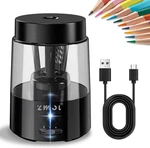 Electric Rechargeable Pencil Sharpener, Automatic Sharpeners Kids, Batter. Fixed Price $26.38.