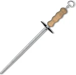 Victorinox 7.8991.21 12" Helical Cut Knife Sharpening Steel With Light Brown. Fixed Price $29.99.