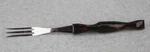 Cutco #1726 C75 3 Prong Turning Carving Fork Brown Swirl Handle Free Ship. Fixed Price $19.95.