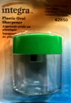 New Integra Sharpener Oval Standard Size #2 Pencils Pull Off Lid Shave Canister. Fixed Price $9.99.