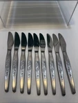 Vtg. Eldan Silverware Pattern ELD5 Stainless Steel Dinner Knife Modern Hollow. Fixed Price $19.99.