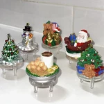 Vintage 1995 Boston Warehouse Christmas Cheese Food Picks Appetizer Set Of 6. Fixed Price $22.00.