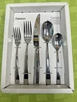 Crate And Barrel 22 Pc Flatware & Serveware Set Dawson New In Box $100 Ss. Fixed Price $79.98.