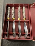 Arthur Court Bunny Rabbit Spreaders 4-SET Cheese Dip Jam Knives Love Bunnies. Fixed Price $19.99.