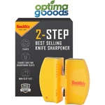 Smith's Ccks 2-STEP Knife Sharpener Yellow Coarse & Fine Slots Portable.... Fixed Price $9.75.