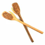Giant 17" Hands Salad Servers - Handmade Fair Trade (jedando Handicrafts). Fixed Price $39.99.