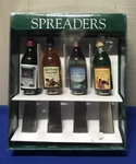 Vintage Boston Warehouse Wine Bottle Spreaders Stainless Steel Blade Set Of 4. Fixed Price $7.50.