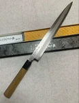 Masamoto Sohonten Yanagiba Sashimi Knife 300MM 11.8" Hon-kasumi White Steel New. Fixed Price $419.00.