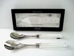 Oleg Cassini Salad Server Set Susie New Box. Fixed Price $29.99.