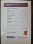 Wusthof Classic Ikon 8-PIECE Knife Block Set (new ). Fixed Price $445.00.