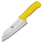 Winco KWP-70Y, 7" Stal High Carbon Steel Santoku Knife With Polypropylene Handle. Fixed Price $16.30.
