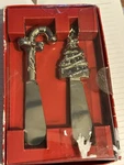 Pier 1 Imports-set Of 2-SILVER Candy Cane/christmas Tree Spreaders-detailed/new-. Fixed Price $24.99.