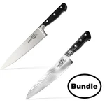 Kuma Chef Knife Set Bundle Razor Sharp 8" - Japanese AUS10 + Stainless Steel. Fixed Price $174.97.