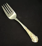 Lenox Holiday Stainless Meat Serving Fork 8 3/4" Holly Berries Glossy. Fixed Price $14.99.