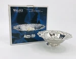 Wallace Silversmiths Plated Grand Baroque Bon Candy Dish W612734GB 8. Fixed Price $71.99.