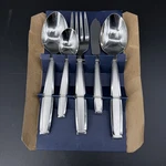 New Oneida Hostess Serving Set Satin Shasta Piloti 5PC Stainless Steel. Fixed Price $51.35.