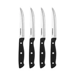 Farberware Stamped Triple Rivet High Carbon Stainless Steel Steak Knife Set. Fixed Price $8.99.