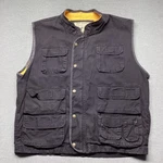 Cosi Classic Outdoors Fishing Hunting Vest - Full Front Zipper Snap Closure. Fixed Price $15.99.