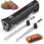 Dussal Cordless Electric Knife, Bread With 4 Stainless Steel B.... Fixed Price $75.99.