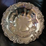 Wallace Silversmiths Plated Grand Baroque Bon Candy Dish W612734GB 8. Fixed Price $27.45.