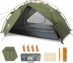 Backpacking Tents 2 Persons Fast Setup Hiking Camp With Foldable Pole Doubl. Fixed Price $120.99.