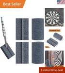 Compact Dart Sharpening Stones: V-sharp & Round Tools For Ultimate Care. Fixed Price $9.99.