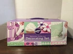 New Wilton Cake Decorator Preferred Decorating Set Tool Caddy Contains 48 Pieces. Fixed Price $99.99.