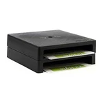 Ryte (vur 4855) Stackable 2" Computer Monitor Stand, Black - Set Of. Fixed Price $33.13.