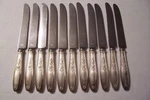Vintage Insico Stainless Flatware Dinner Knives -set Of (11)- Ambassador Pattern. Fixed Price $16.99.
