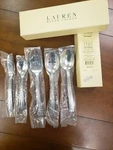 Lauren Ralph Watchband 5 Piece Hostess Set Flatware New In Box. Fixed Price $149.95.