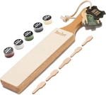Bacher Premium Leather Strop For Knife Sharpening With Polishing Compound - Doub. Fixed Price $41.95.