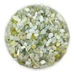 2LB Natural Jade Decorative Polished Pebbles 3/8 In. Stones For Indoor Plants Va. Fixed Price $63.08.