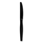 Boardwalk Knifehwbla Heavyweight Polystyrene Cutlery - Black (1000/CT) New. Fixed Price $28.18.