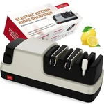Yoorleay Electric Knife Sharpener 4-IN-1 Straight Blade Knives Silver. Fixed Price $35.46.