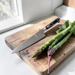 Premium 10.75 Inch Chef Knife German Steel Blade Pakkawood Handle For Kitchen. Fixed Price $21.00.