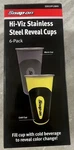 New Snap-on Hi-viz Yellow 22OZ Stainless Steel Reveal Cups Color Changing 6 Pack. Fixed Price $99.99.