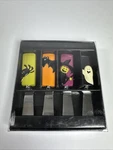 Target Halloween Party Cheese Spreaders Set Of 4 - Bats Spider Ghost Witch New!. Fixed Price $7.99.
