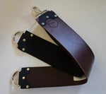 3" Duke City Veg Tan Component Buffalo Straight Razor Strop (cognac). Fixed Price $37.50.