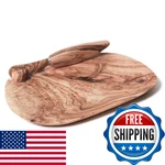 Berard Olive-wood Handcrafted Butter Dish Knife BER12070. Fixed Price $54.38.