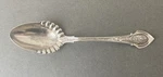 Angelo By Wood And Hughes Sterling Silver Serving Spoon PAT.1878. Fixed Price $110.00.