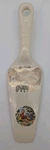 Vintage Porcelain Ceramic Cake Knife Dessert Cutter Server Victorian Scene 9.5". Fixed Price $14.99.