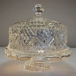 Marquis By Waterford Crystal Finley 3 1 Cake Plate Stand Server Dome Lid Mint. Fixed Price $249.99.